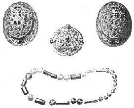 Набop украшений скандинавской
женщины — oвальная и круглая Фибулы